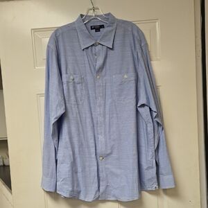 Daniel Cremieux Blue Casual Button Down Shirt